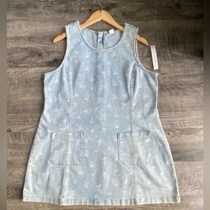 Denim Shift Dress